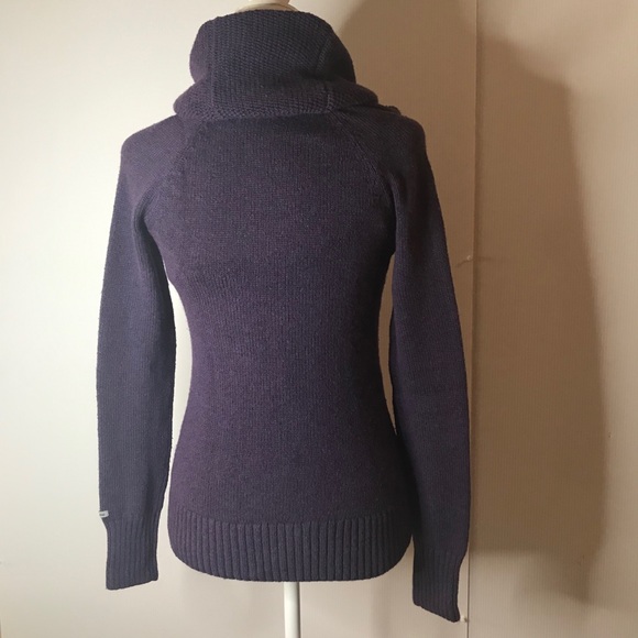 Columbia Turtleneck Warm Sweater -C: Purple - Picture 5 of 16